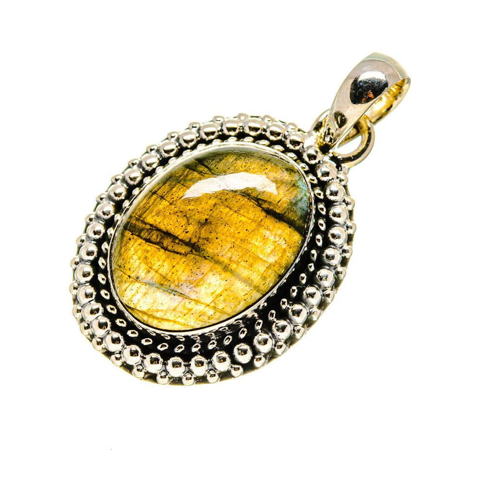 Labradorite Pendants handcrafted by Anasilvercos - PD754298