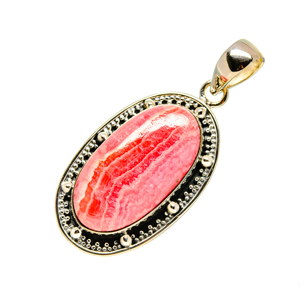 Rhodochrosite Pendants handcrafted by Anasilvercos - PD754301