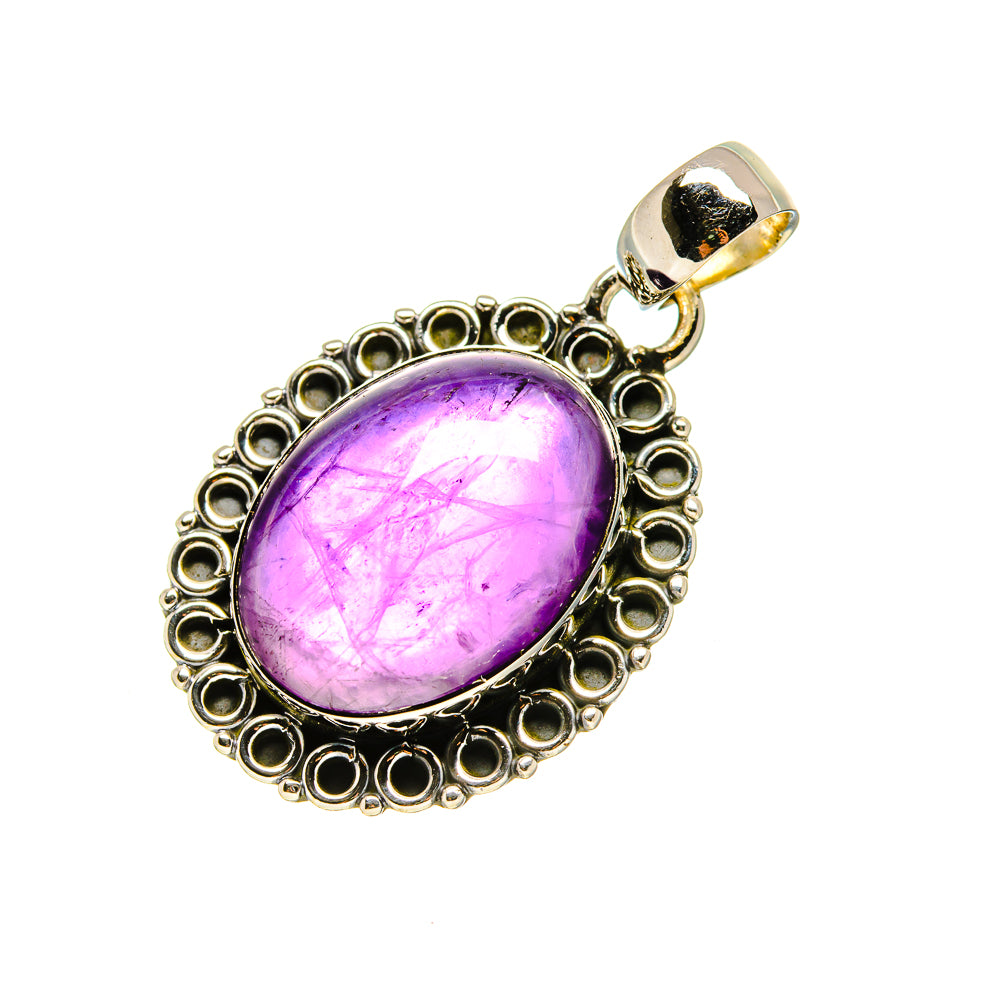 Amethyst Pendants handcrafted by Anasilvercos - PD754309