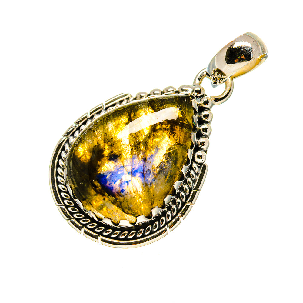 Labradorite Pendants handcrafted by Anasilvercos - PD754324