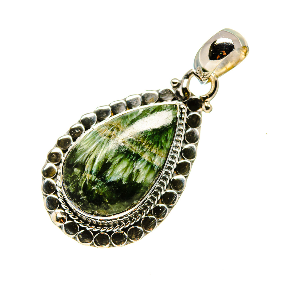 Seraphinite Pendants handcrafted by Anasilvercos - PD754326