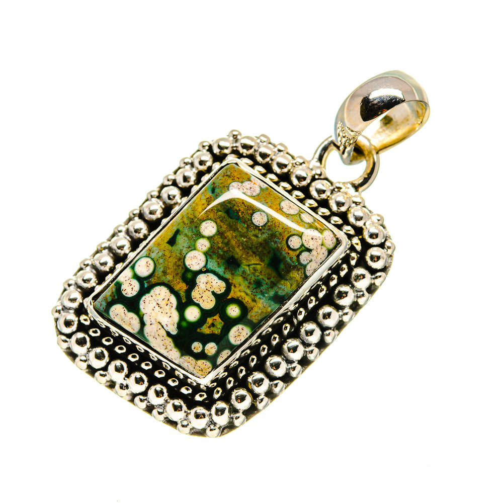 Ocean Jasper Pendants handcrafted by Anasilvercos - PD754327