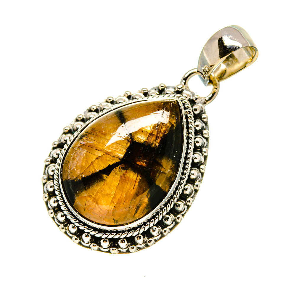 Chiastolite Pendants handcrafted by Anasilvercos - PD754336