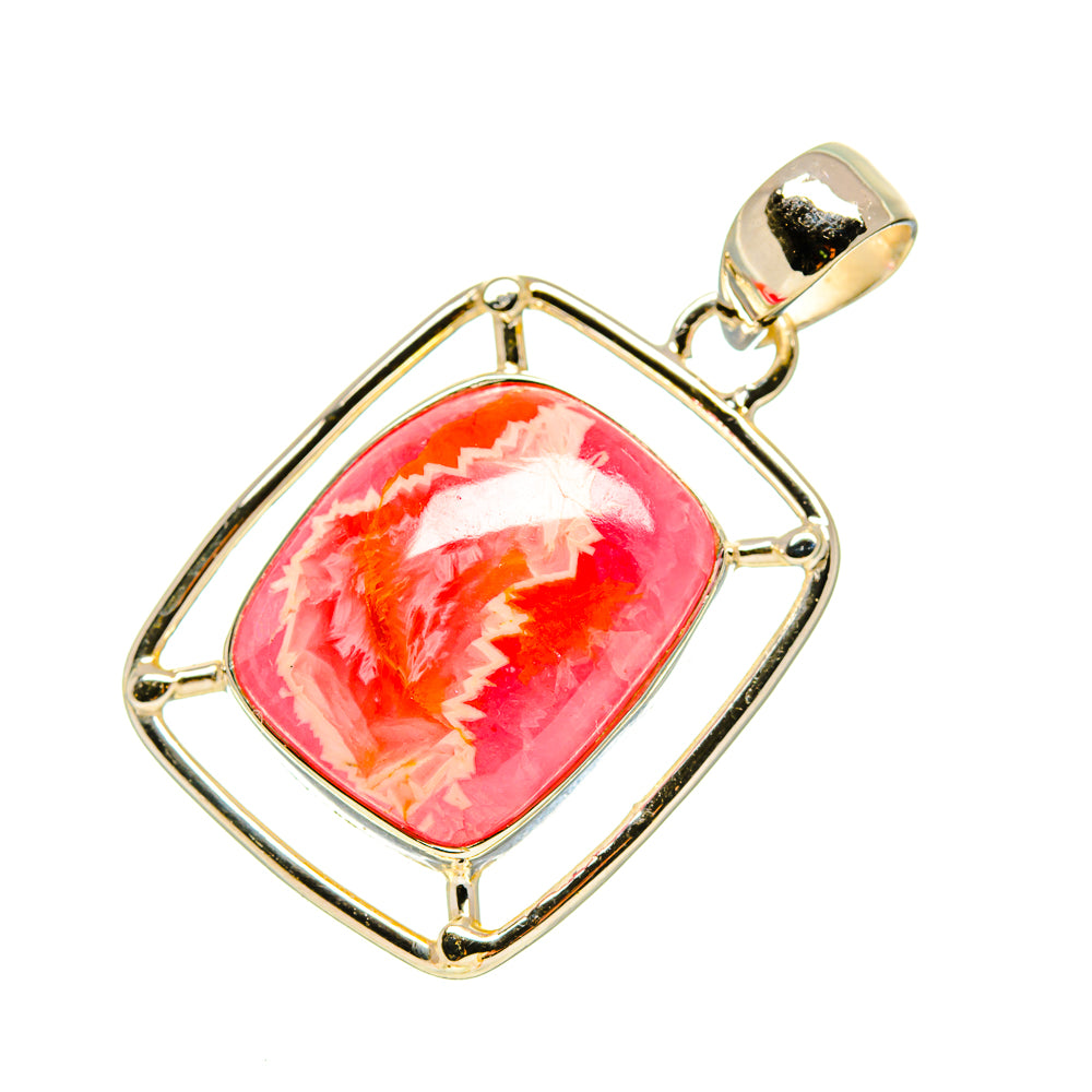 Rhodochrosite Pendants handcrafted by Anasilvercos - PD754353