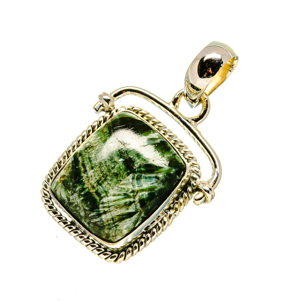 Seraphinite Pendants handcrafted by Anasilvercos - PD754356