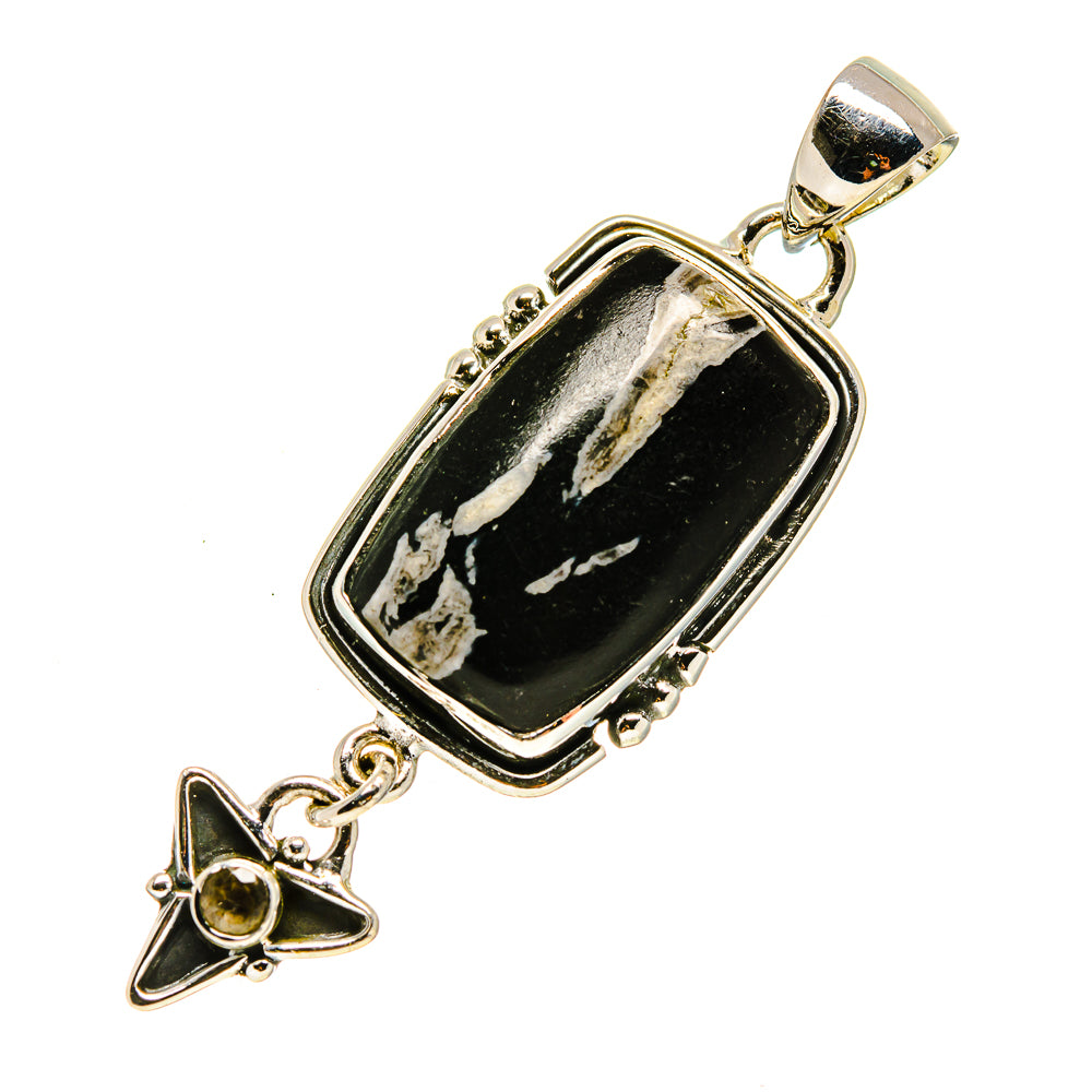 Pinolith Jasper Pendants handcrafted by Anasilvercos - PD754367