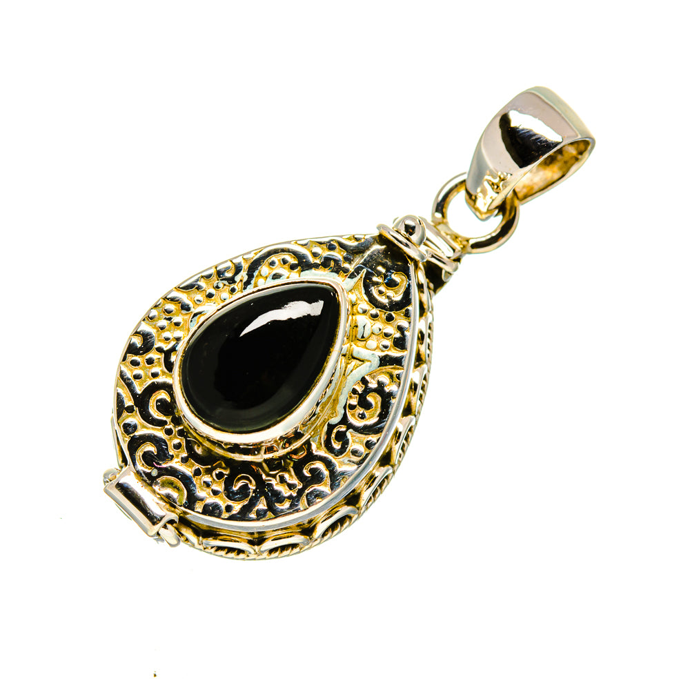 Black Onyx Pendants handcrafted by Anasilvercos - PD754402