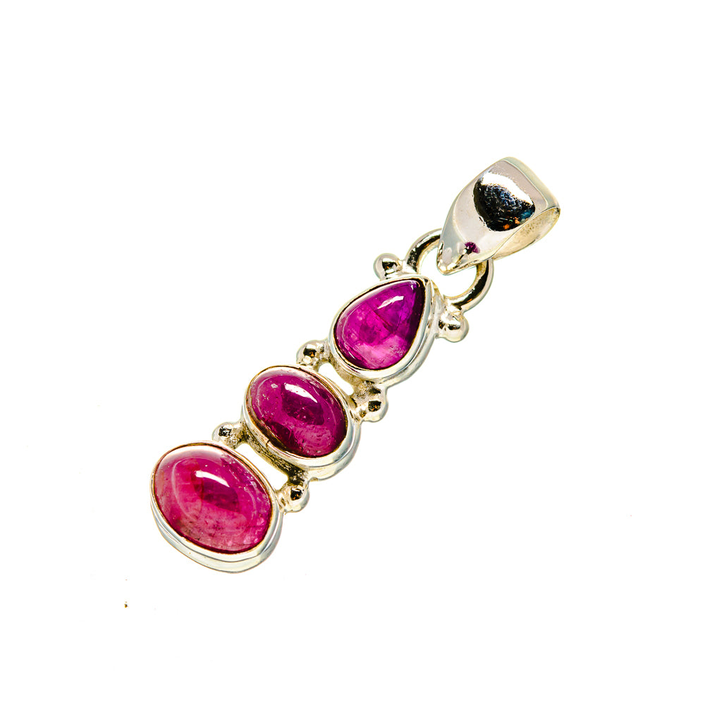 Ruby Pendants handcrafted by Anasilvercos - PD754405