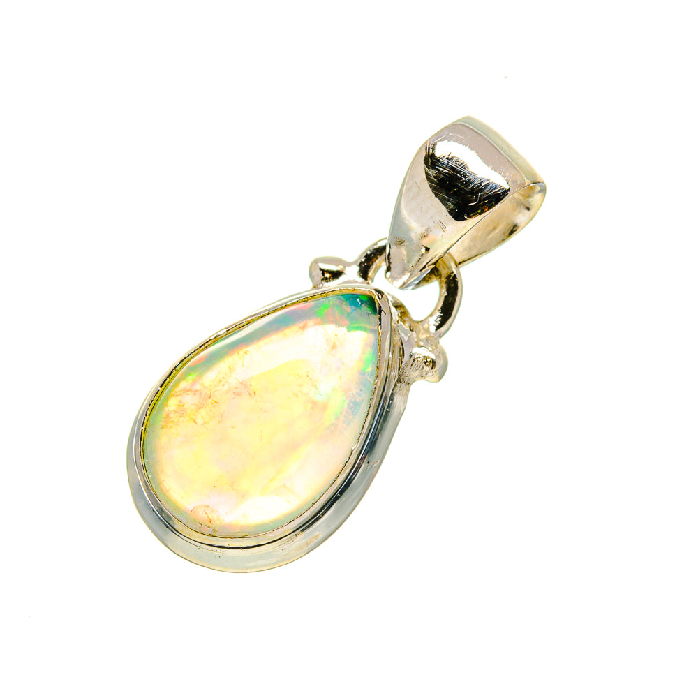Ethiopian Opal Pendants handcrafted by Anasilvercos - PD754408