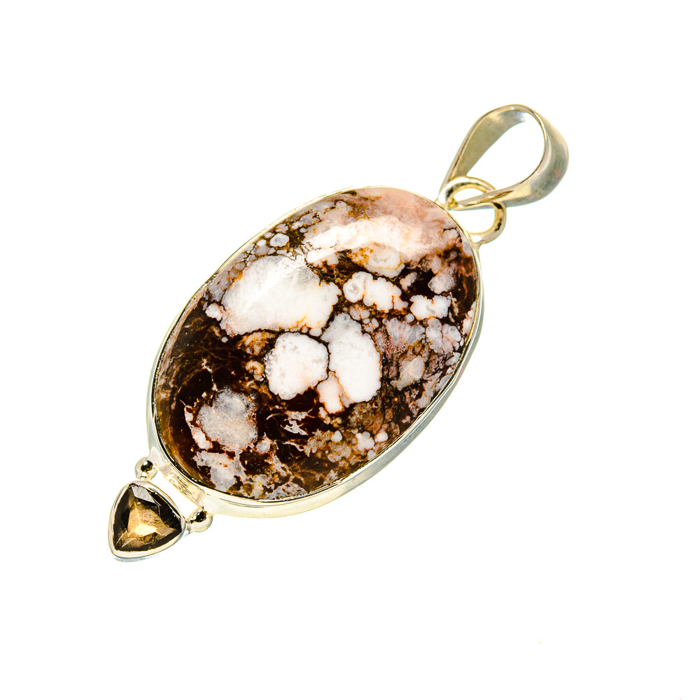 Peanut Wood Jasper Pendants handcrafted by Anasilvercos - PD754443