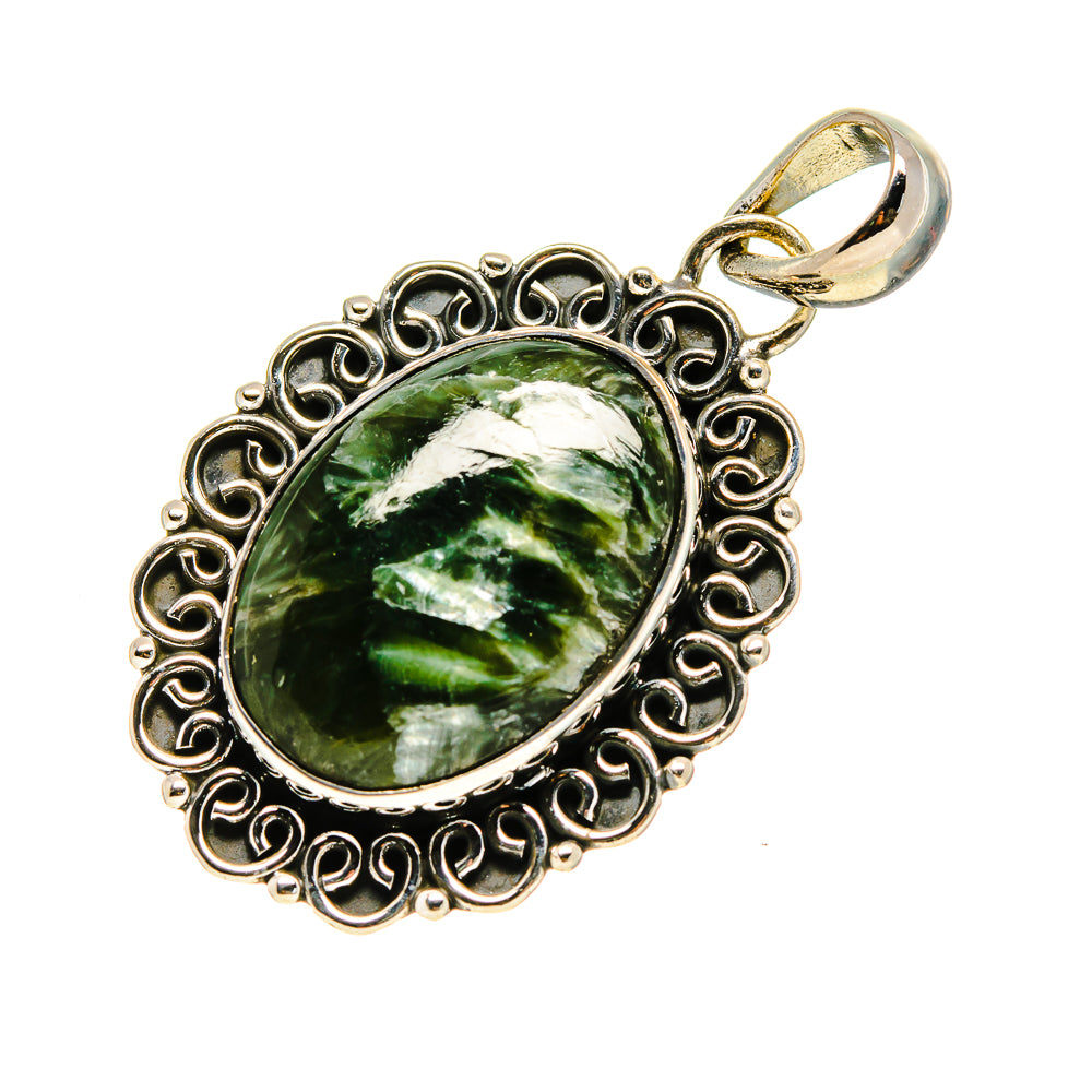 Seraphinite Pendants handcrafted by Anasilvercos - PD754446
