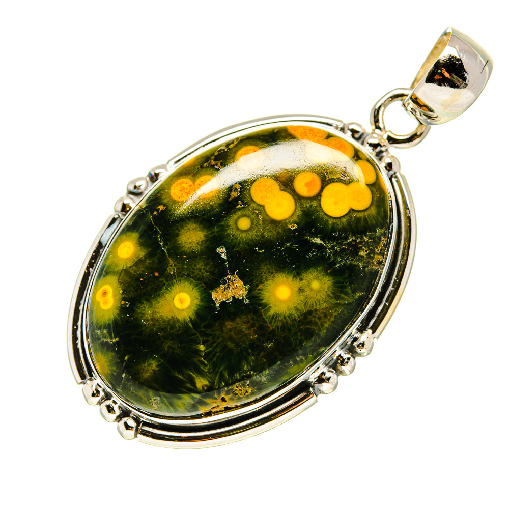 Ocean Jasper Pendants handcrafted by Anasilvercos - PD754460