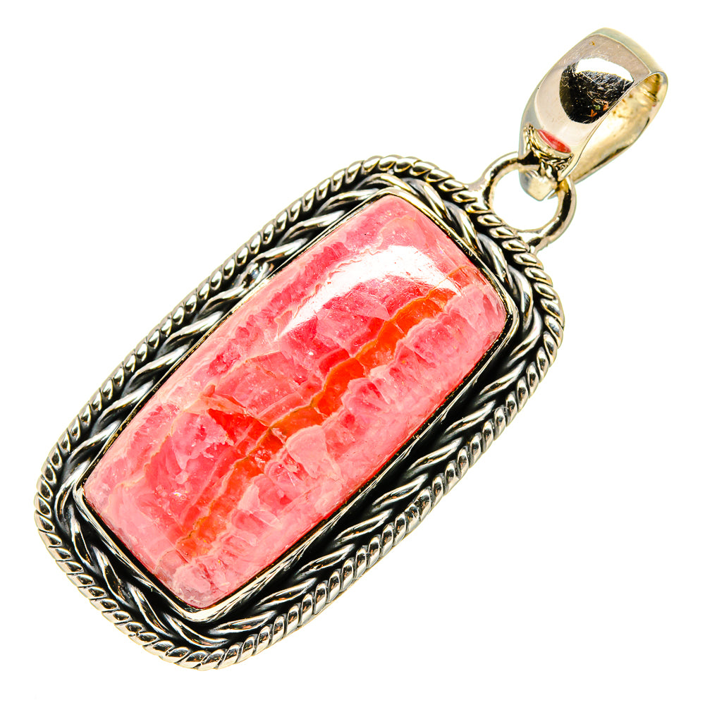 Rhodochrosite Pendants handcrafted by Anasilvercos - PD754467