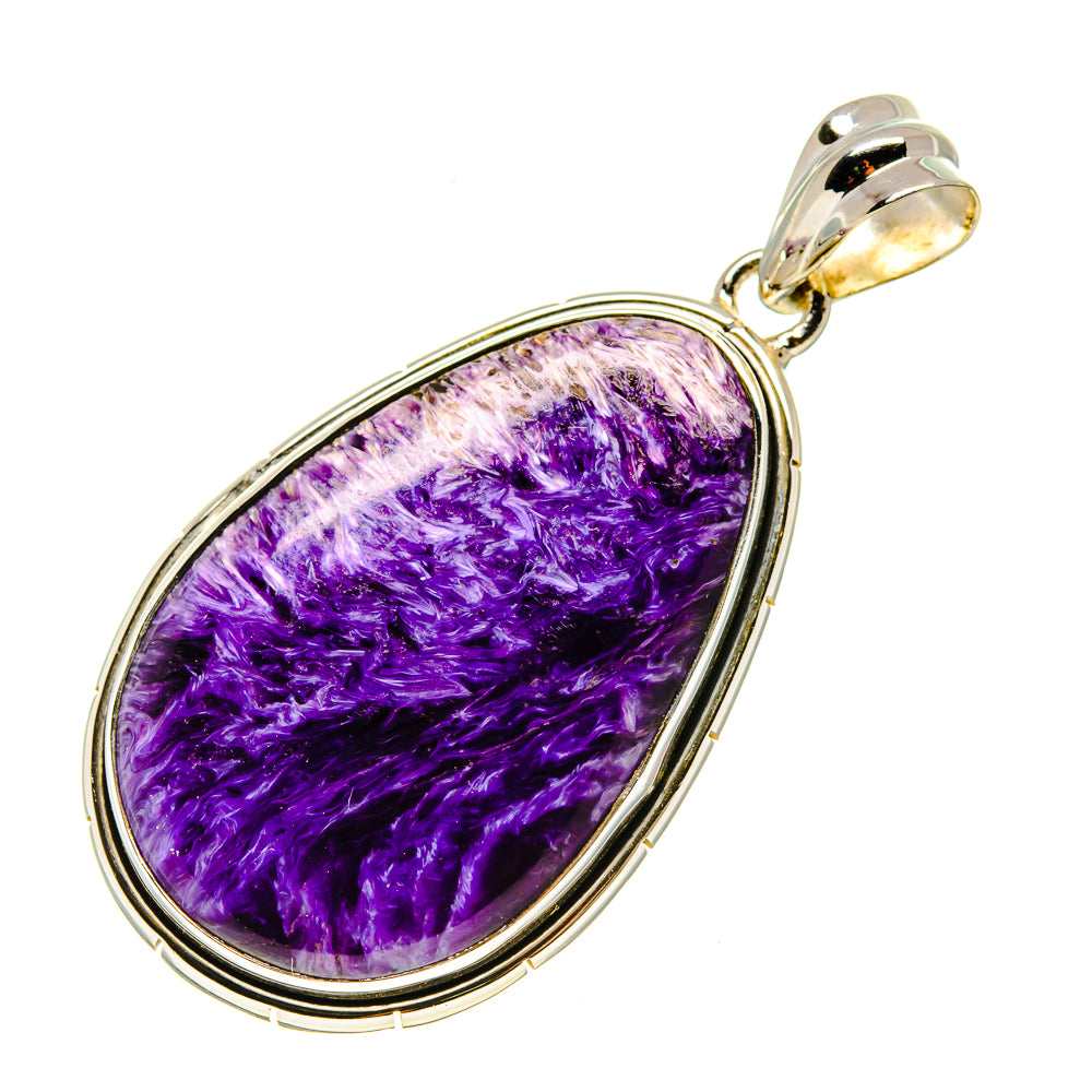 Charoite Pendants handcrafted by Anasilvercos - PD754473