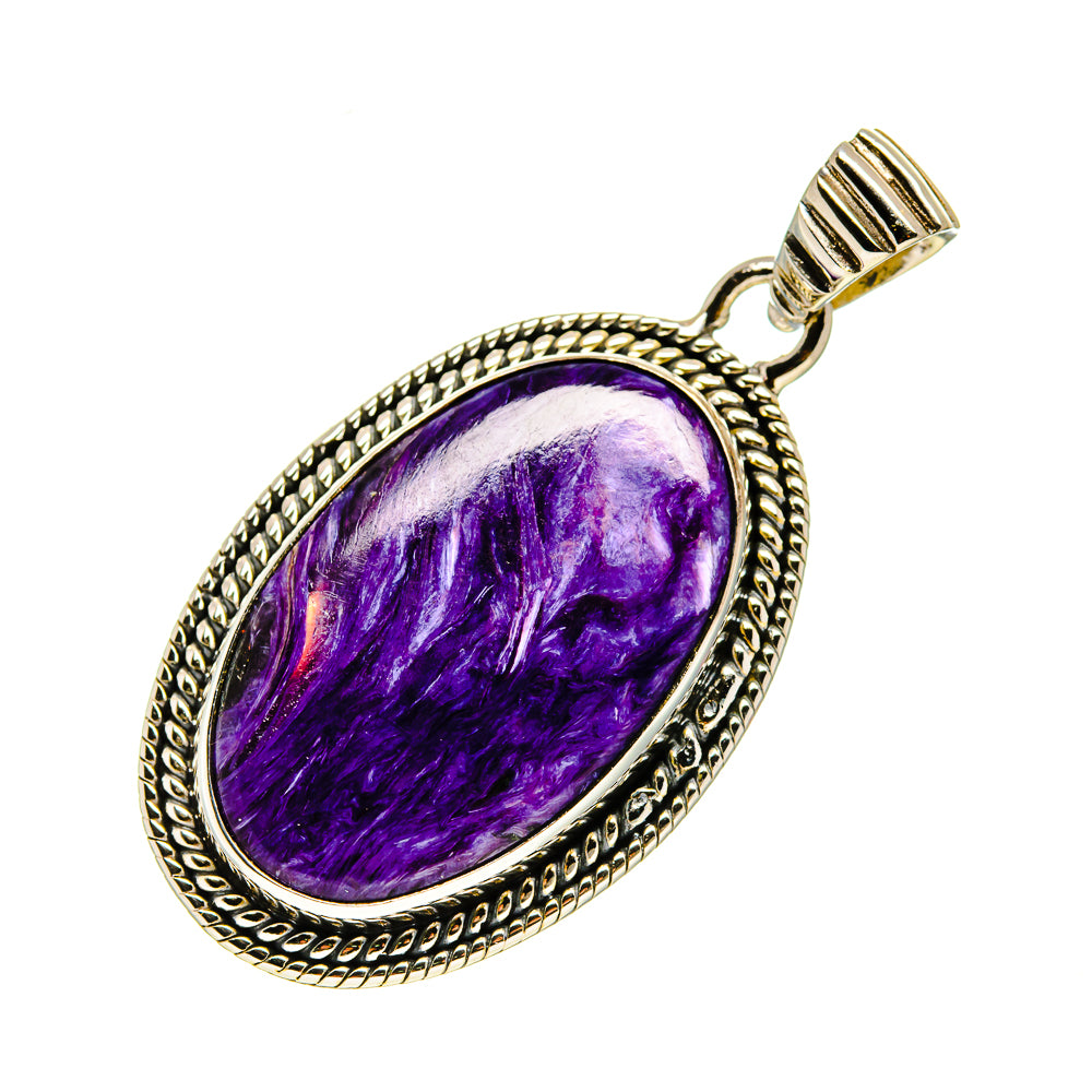 Charoite Pendants handcrafted by Anasilvercos - PD754479