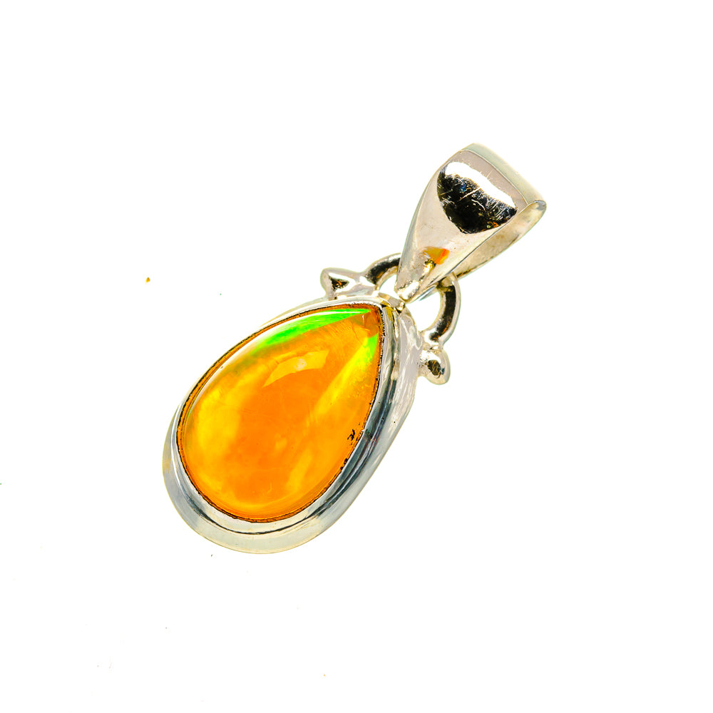 Ethiopian Opal Pendants handcrafted by Anasilvercos - PD754506
