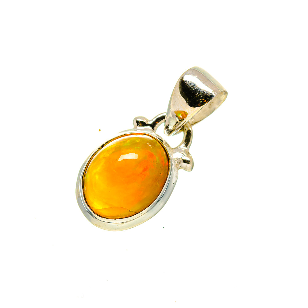 Ethiopian Opal Pendants handcrafted by Anasilvercos - PD754507