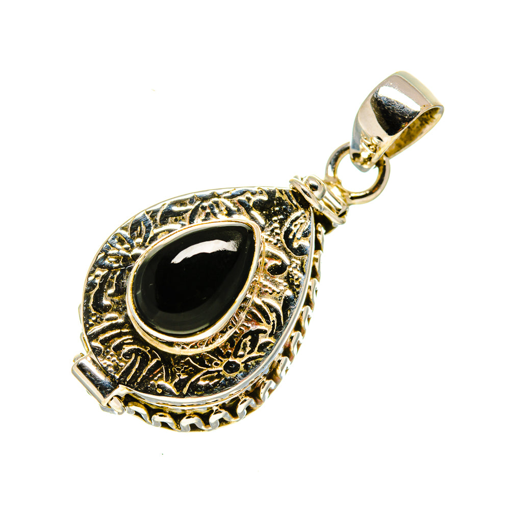 Black Onyx Pendants handcrafted by Anasilvercos - PD754517