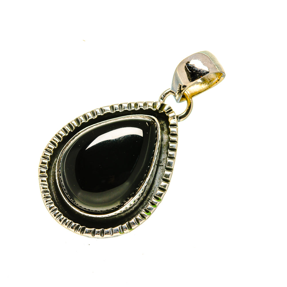Black Onyx Pendants handcrafted by Anasilvercos - PD754518