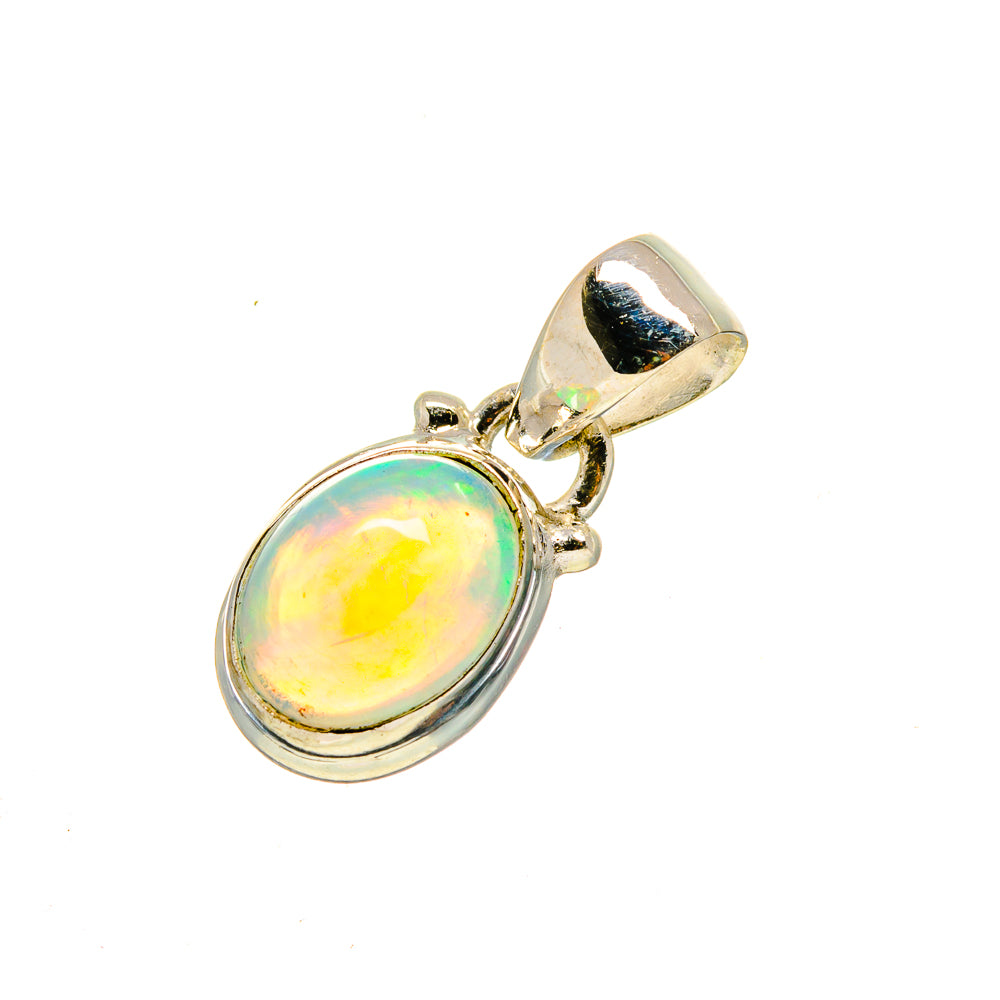 Ethiopian Opal Pendants handcrafted by Anasilvercos - PD754540