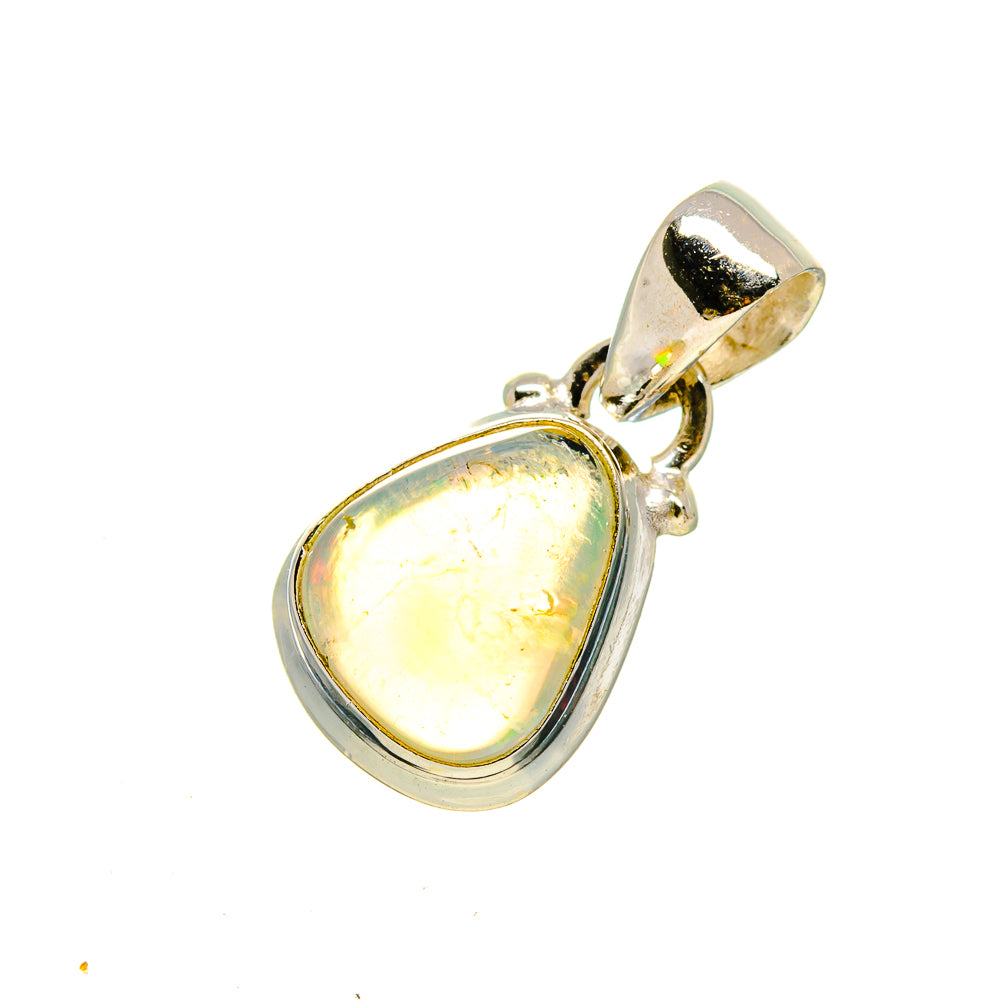 Ethiopian Opal Pendants handcrafted by Anasilvercos - PD754542