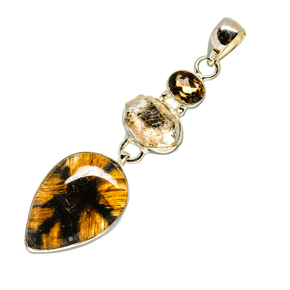 Chiastolite Pendants handcrafted by Anasilvercos - PD754563