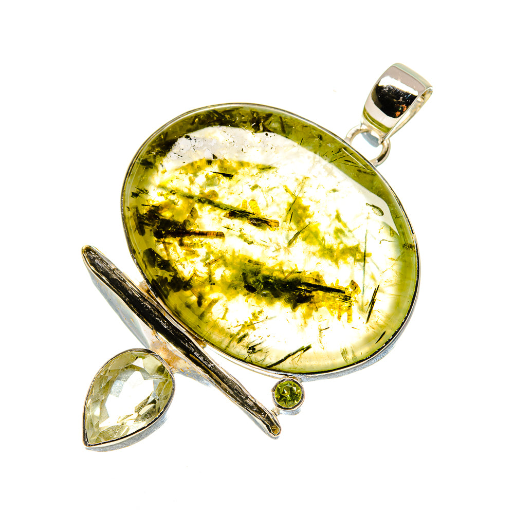Prehnite Pendants handcrafted by Anasilvercos - PD754570