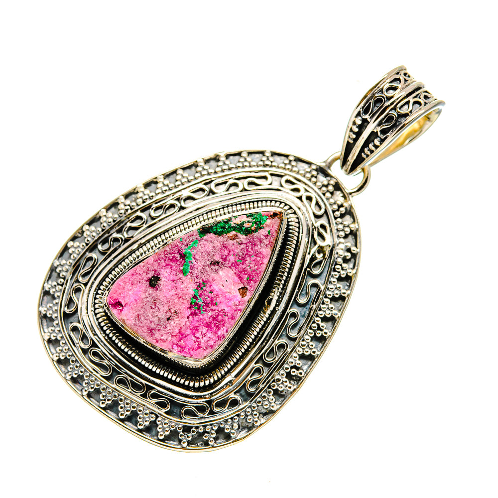Cobalto Calcite Druzy Pendants handcrafted by Anasilvercos - PD754574