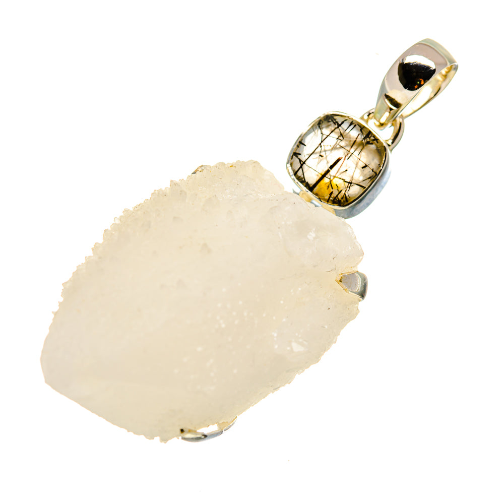 Rainbow Moonstone Pendants handcrafted by Anasilvercos - PD754576