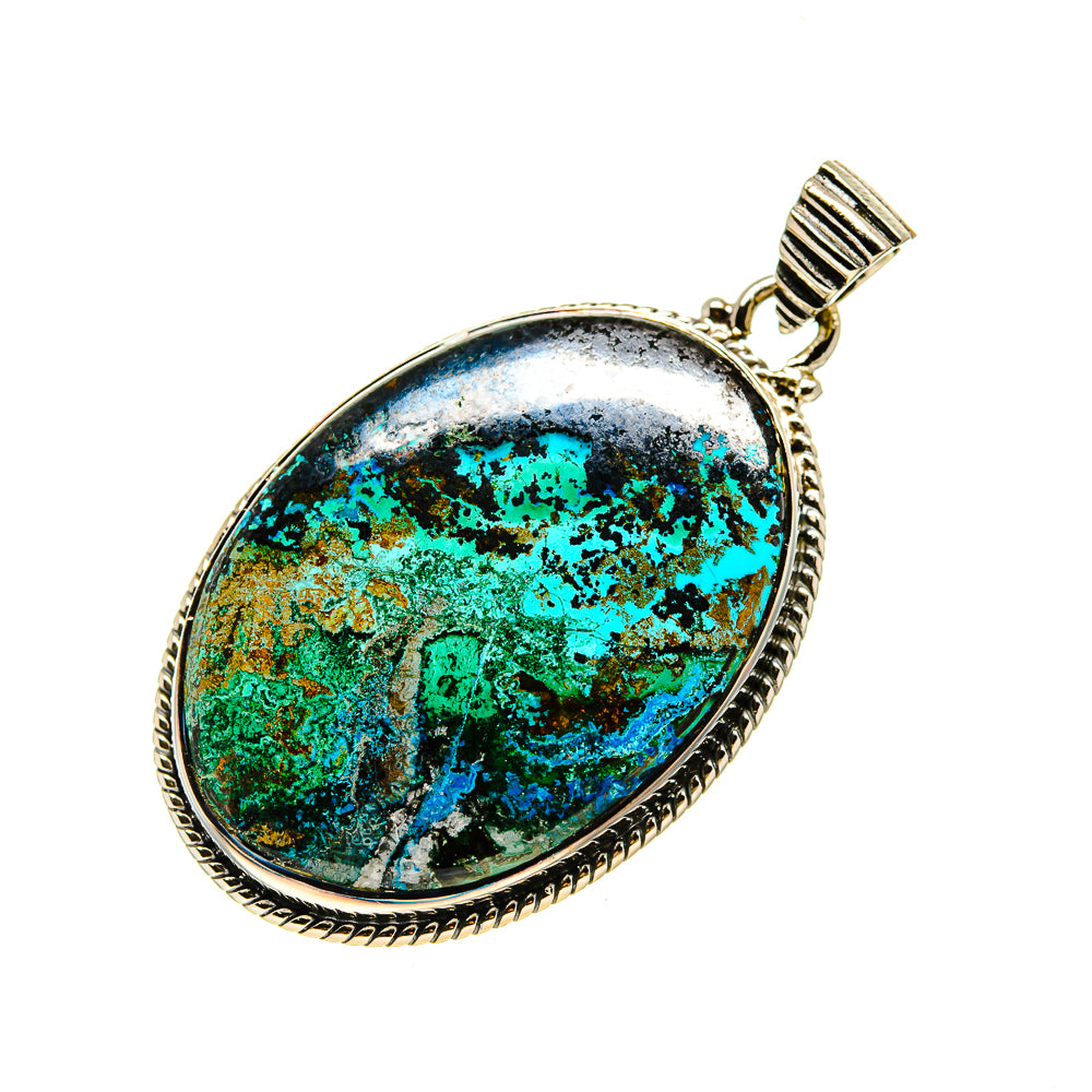 Chrysocolla Pendants handcrafted by Anasilvercos - PD754578