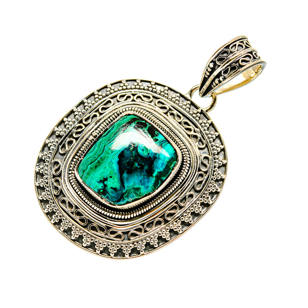 Chrysocolla Pendants handcrafted by Anasilvercos - PD754580