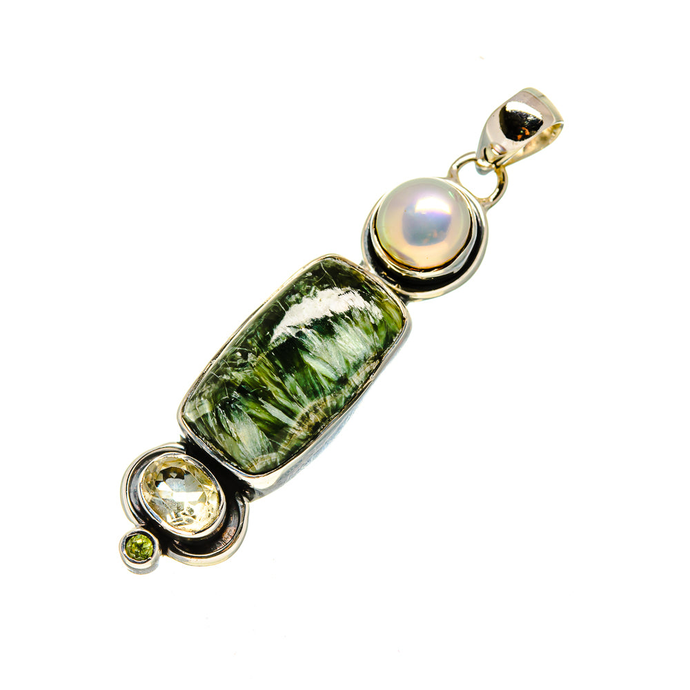 Seraphinite Pendants handcrafted by Anasilvercos - PD754591