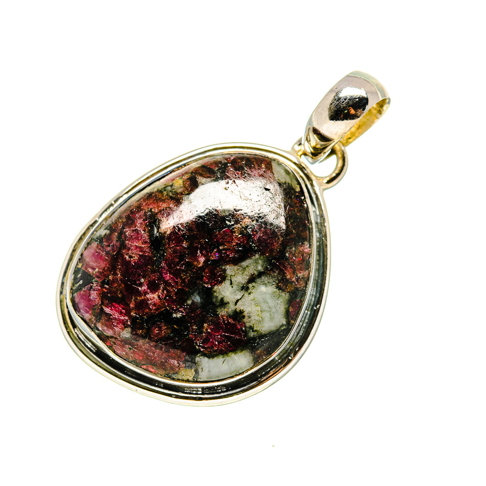 Russian Eudialyte Pendants handcrafted by Anasilvercos - PD754601