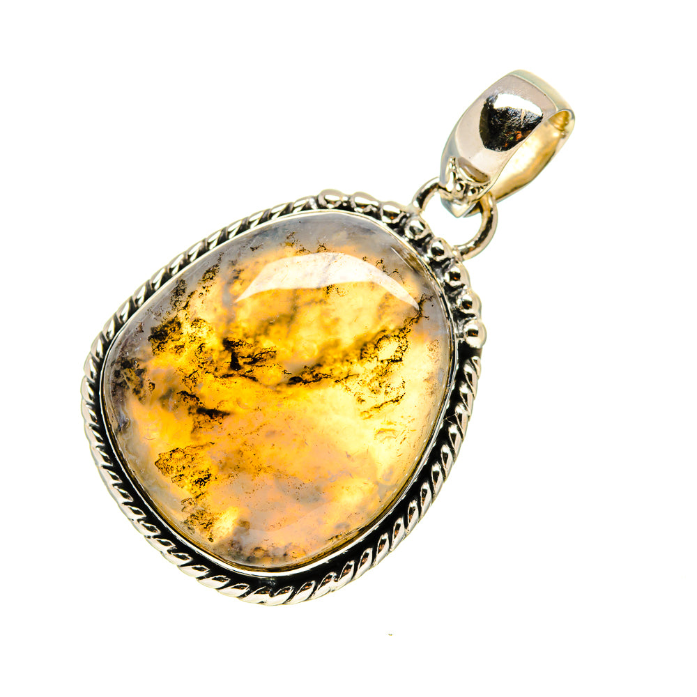 Dendritic Opal Pendants handcrafted by Anasilvercos - PD754602