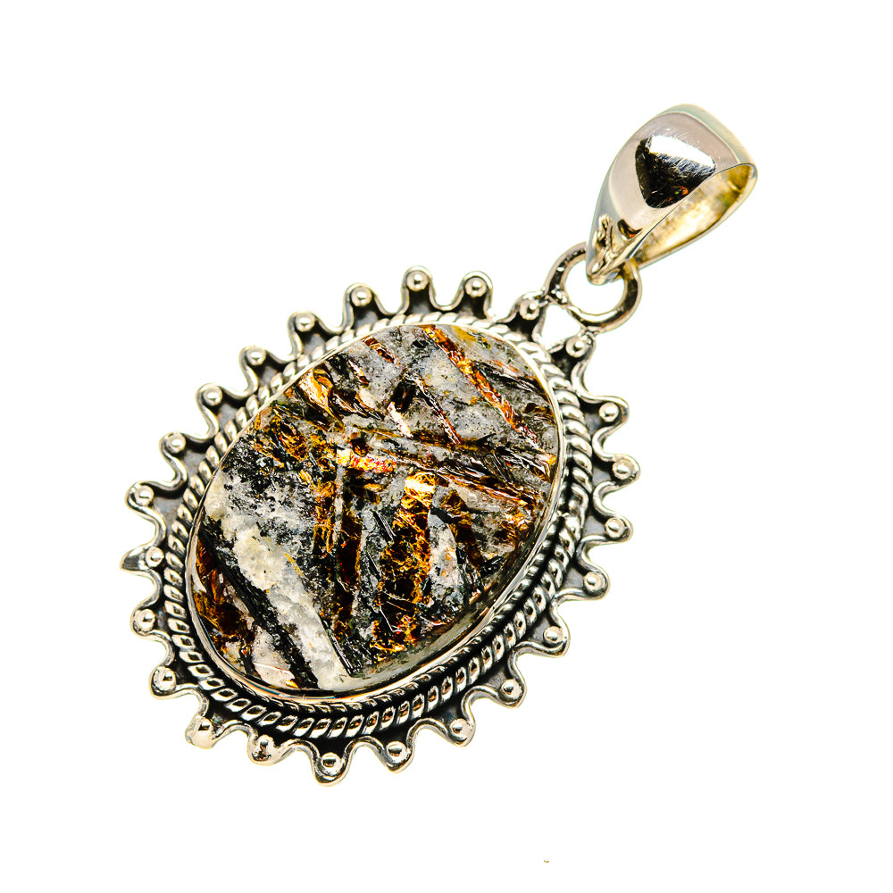 Astrophyllite Pendants handcrafted by Anasilvercos - PD754608