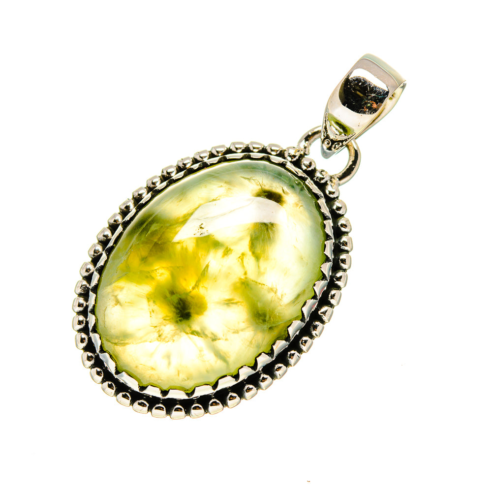 Prehnite Pendants handcrafted by Anasilvercos - PD754612