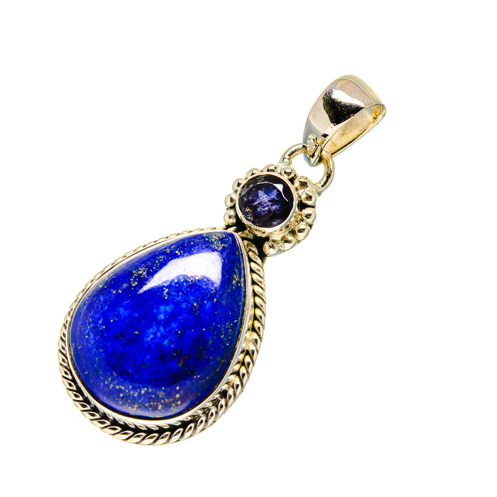 Lapis Lazuli Pendants handcrafted by Anasilvercos - PD754618