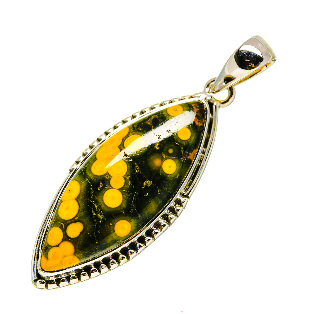 Ocean Jasper Pendants handcrafted by Anasilvercos - PD754623