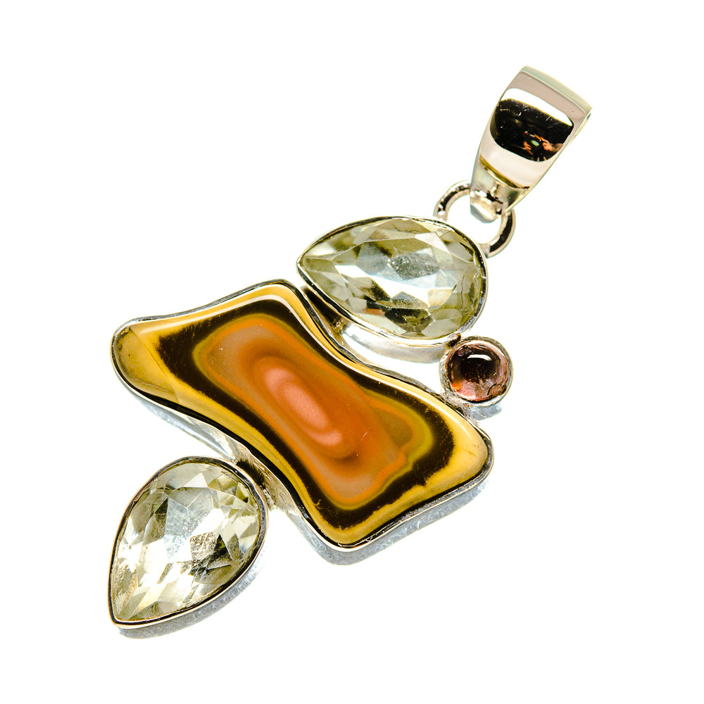 Willow Creek Jasper Pendants handcrafted by Anasilvercos - PD754637