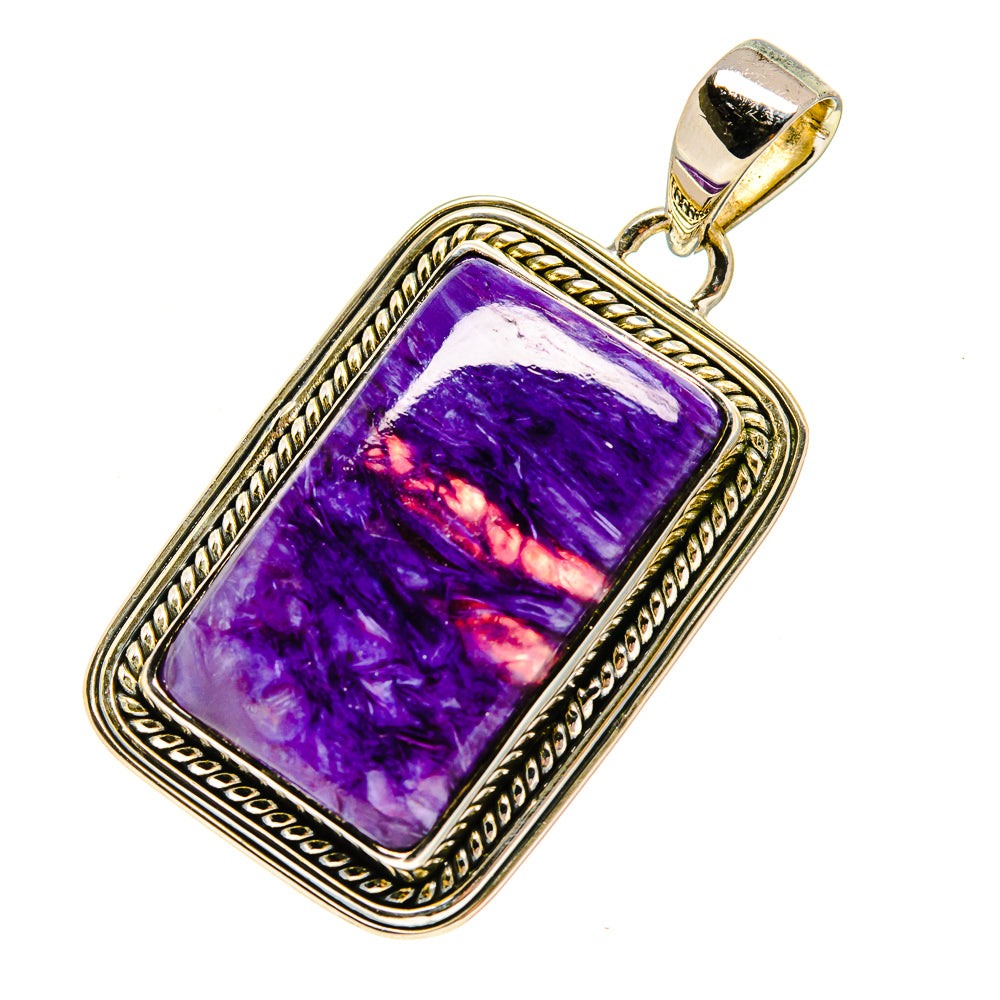 Charoite Pendants handcrafted by Anasilvercos - PD754639
