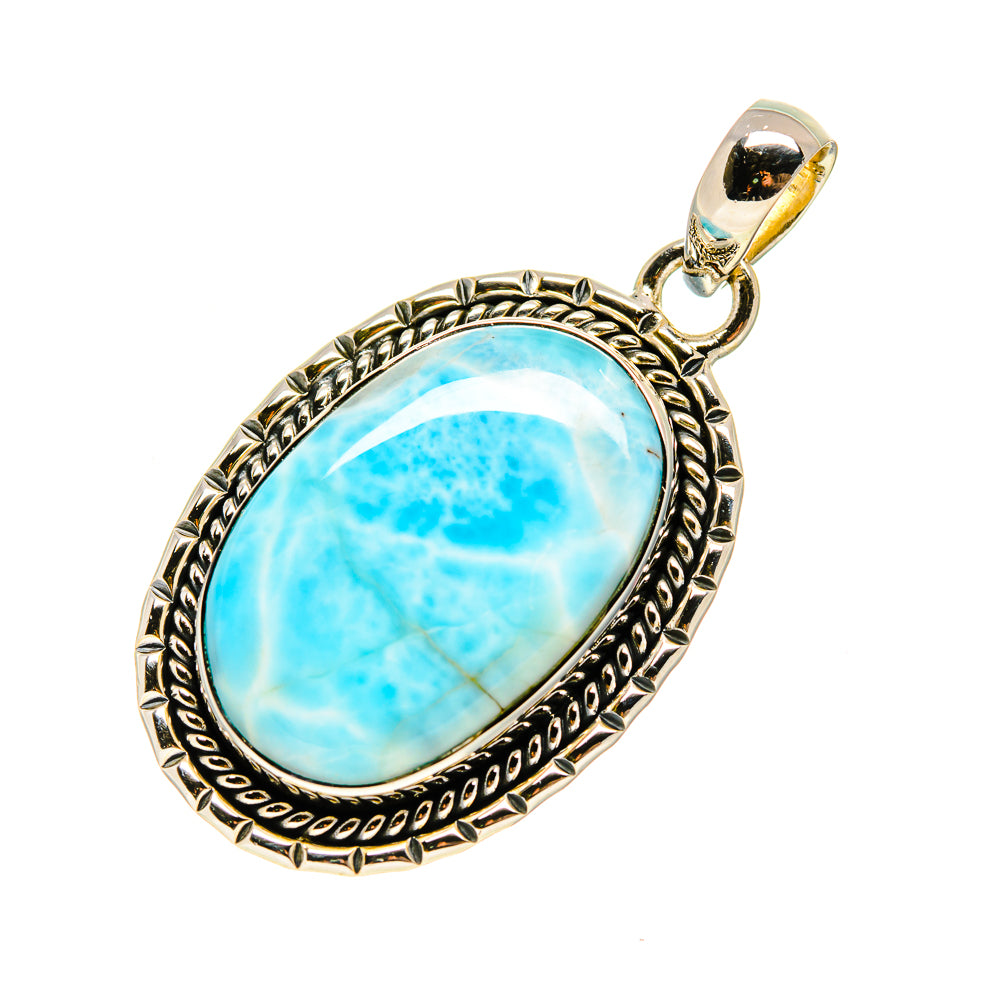Larimar Pendants handcrafted by Anasilvercos - PD754648