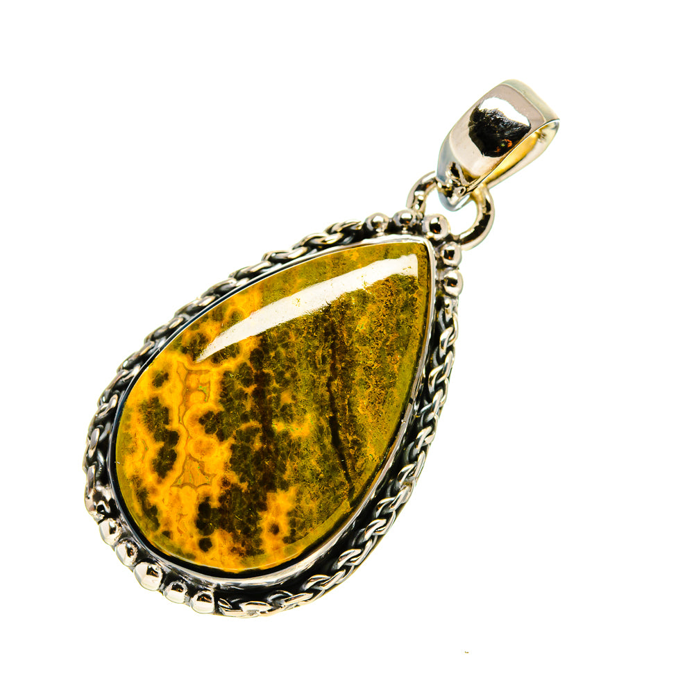 Ocean Jasper Pendants handcrafted by Anasilvercos - PD754649 - Photo 2