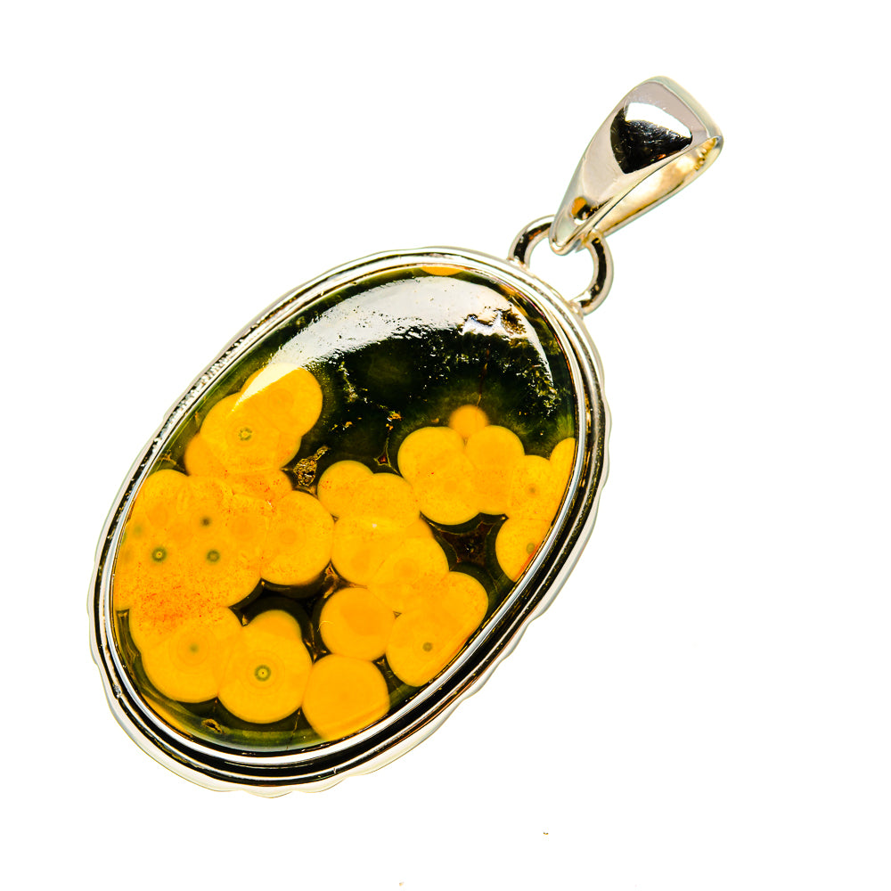 Ocean Jasper Pendants handcrafted by Anasilvercos - PD754662