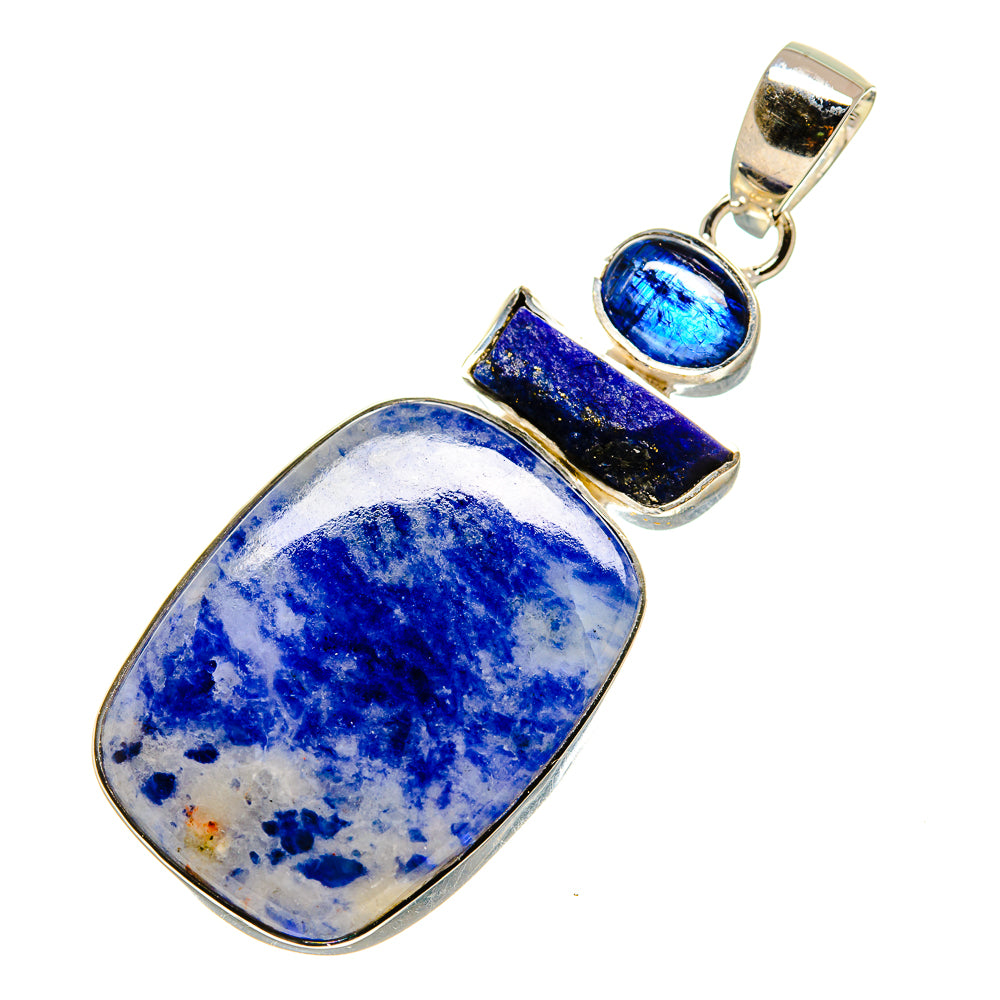 Sodalite Pendants handcrafted by Anasilvercos - PD754676