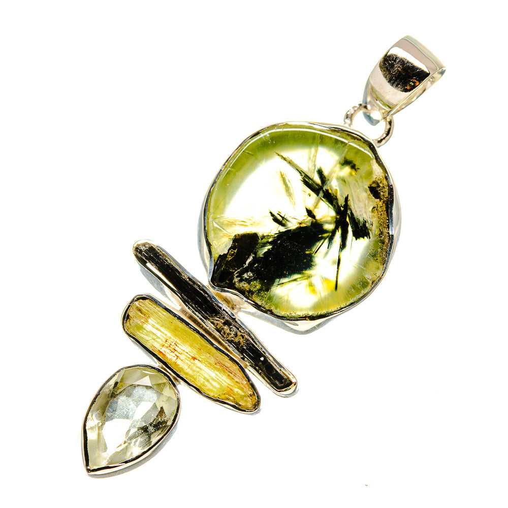 Prehnite Pendants handcrafted by Anasilvercos - PD754691