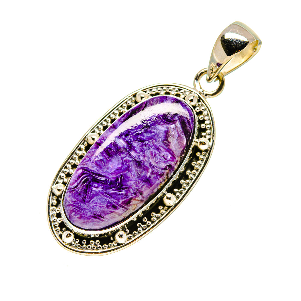 Charoite Pendants handcrafted by Anasilvercos - PD754720