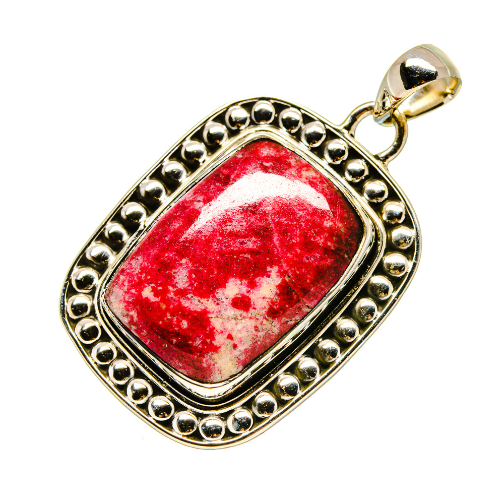 Thulite Pendants handcrafted by Anasilvercos - PD754732