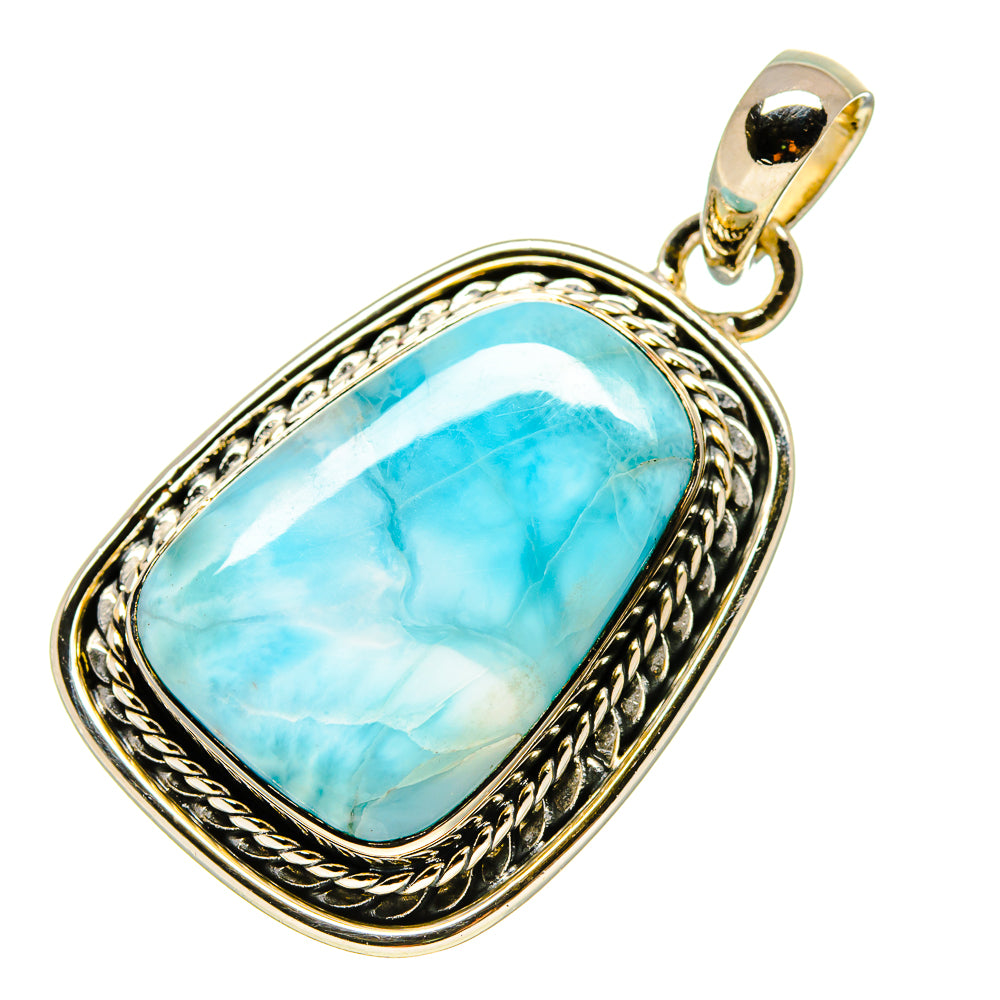 Larimar Pendants handcrafted by Anasilvercos - PD754749
