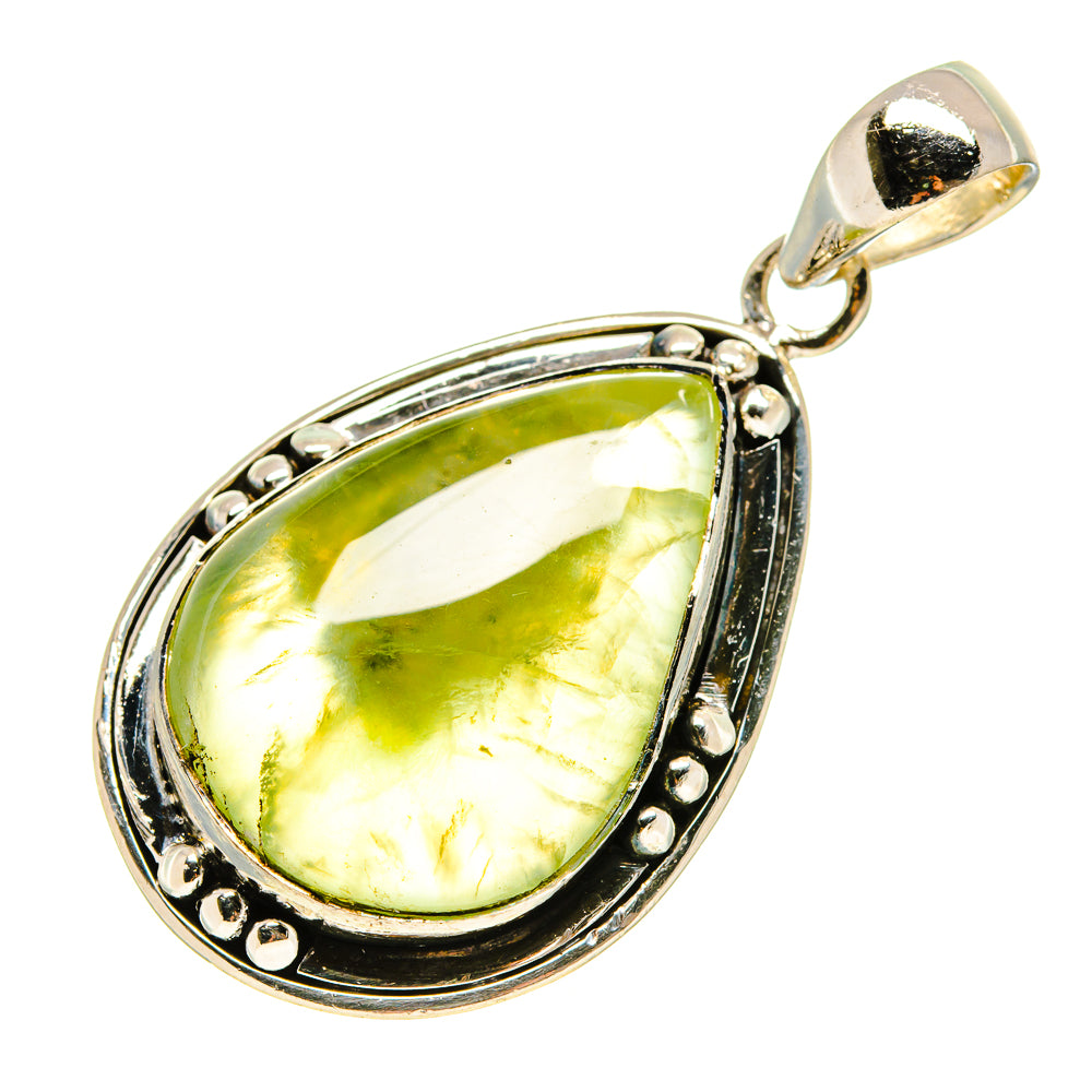 Prehnite Pendants handcrafted by Anasilvercos - PD754758
