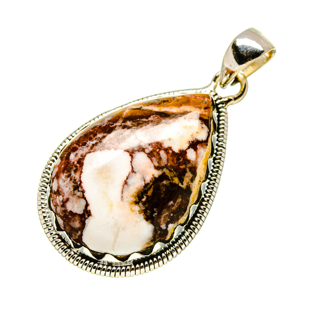 Peanut Wood Jasper Pendants handcrafted by Anasilvercos - PD754763 - Photo 2
